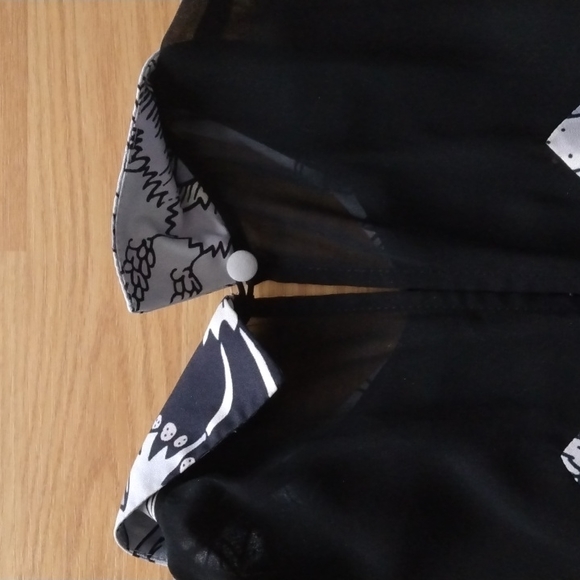 TOPSHOP Floral Fit and Flare Mini Dress | Size 6 - Picture 7 of 8